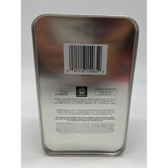 Star Wars Revenge Of The Sith Movie Cards CONTAINER ONLY - Picture 4 of 4